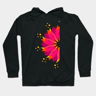 Abstract Flowers Hoodie